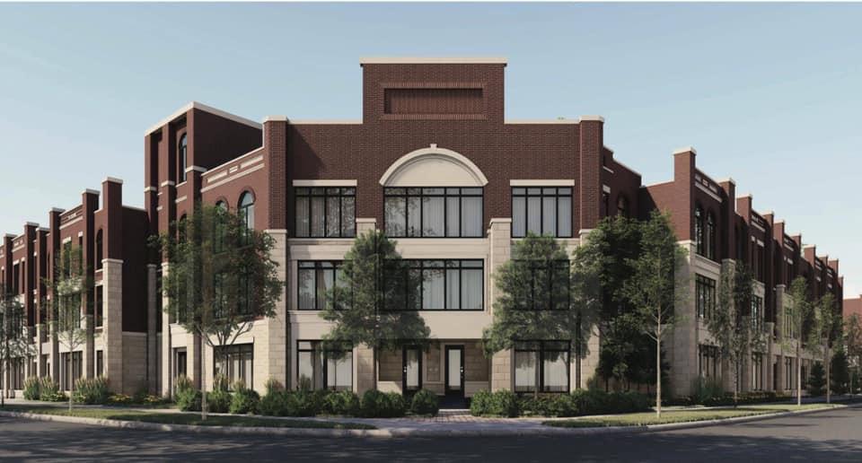 Townhomes in The Village, Southfields, Caldeon starting 590,000